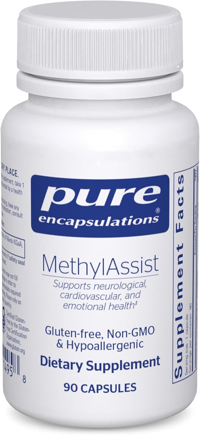 Pure Encapsulations MethylAssist (Methylated Folate + B Vitamins)